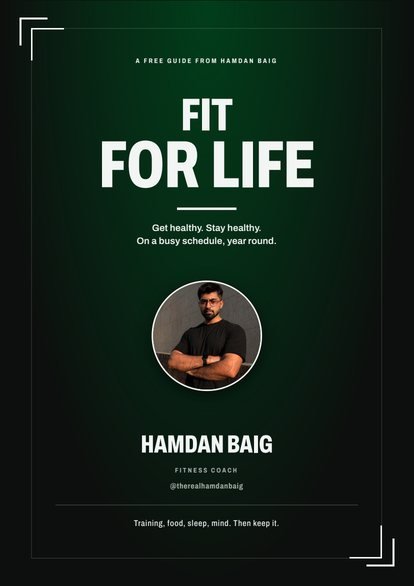 Cover of Fit For Life, the free fitness guide PDF